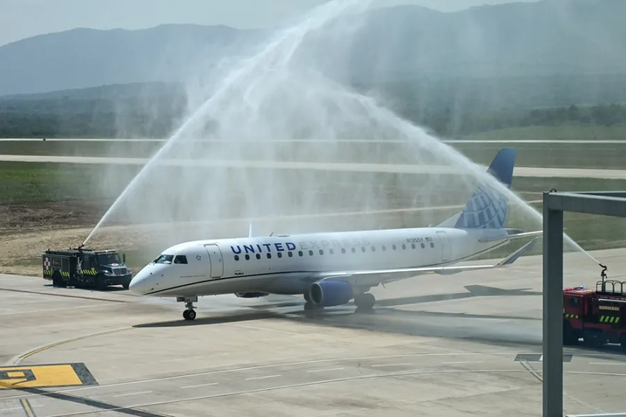 Inauguración de la conexión aérea entre Tuxtla Gutiérrez y Houston
