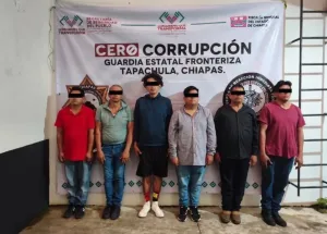 Imagen relacionada con la investigación por el robo de la nómina de Cacahoatán